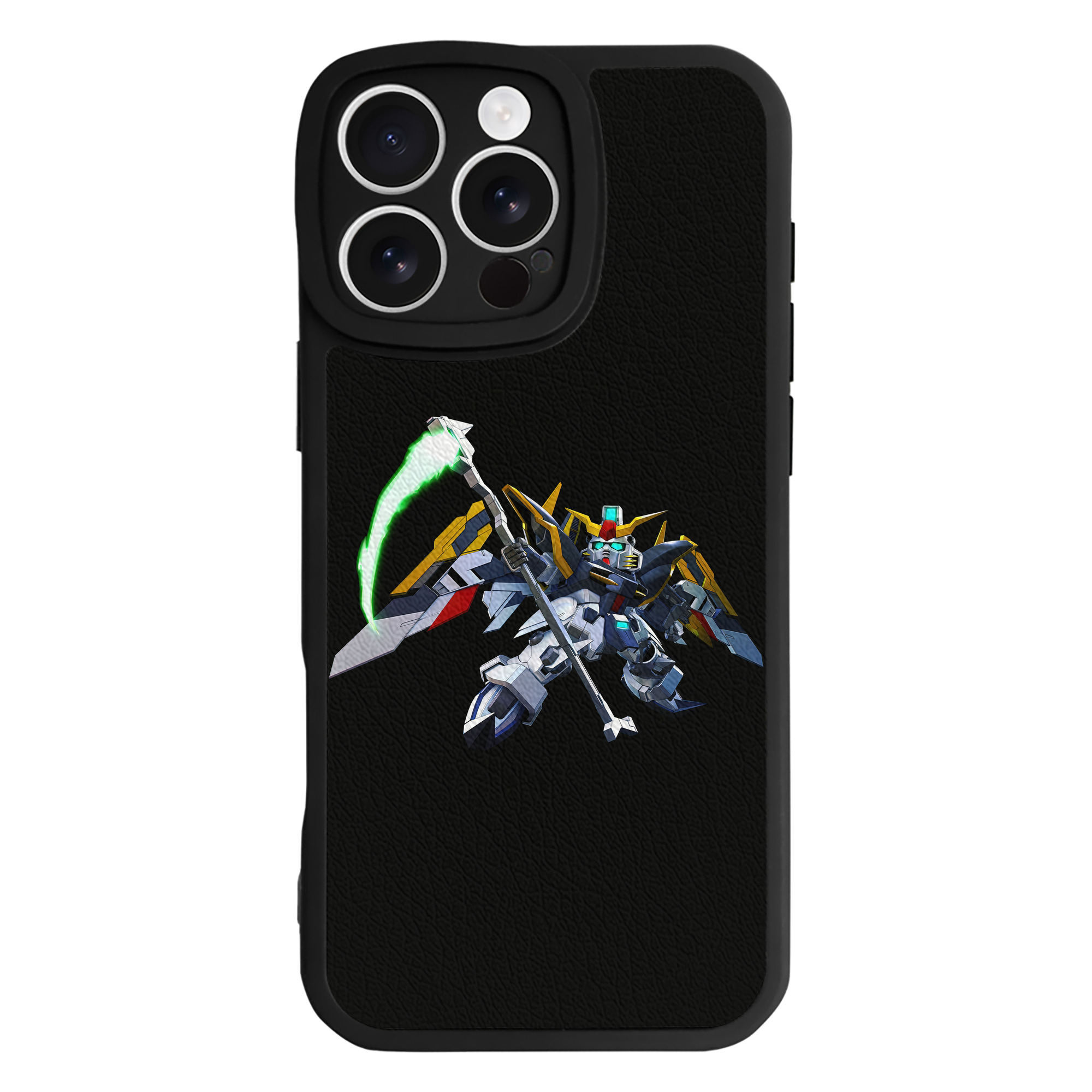 （画像用） 機動戦士ガンダム Mobile Suit Gundam 【iPhone 16シリーズ対応】シリコンスマホケース（レザー調） 材質：シリコン